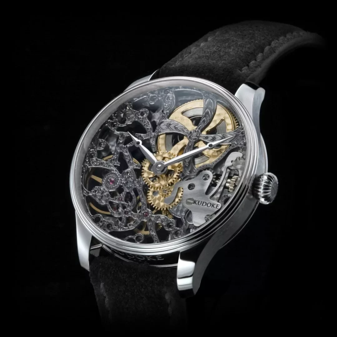 Kudoke Ku-blackbeauty 41 mm kol saati