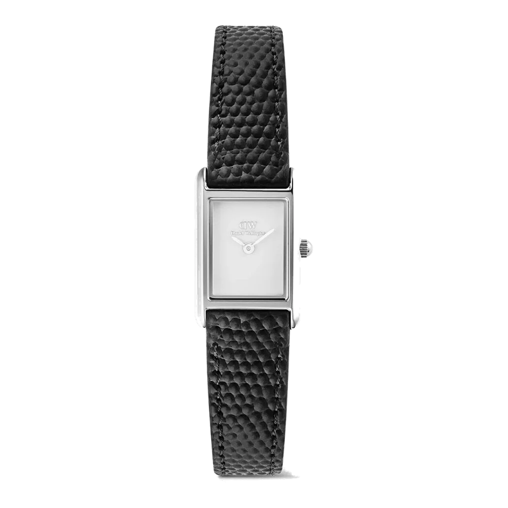 DANIEL WELLINGTON Bound Mini Black Lizard White S DW00600901 17 mm kol saati