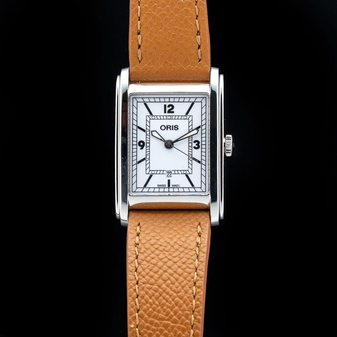 Oris Rectangular 210009N35039 kol saati
