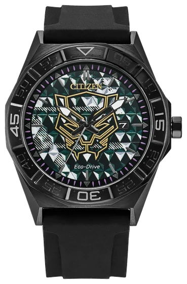 Citizen Black Panther 60th Anniversary AW1858-03W kol saati