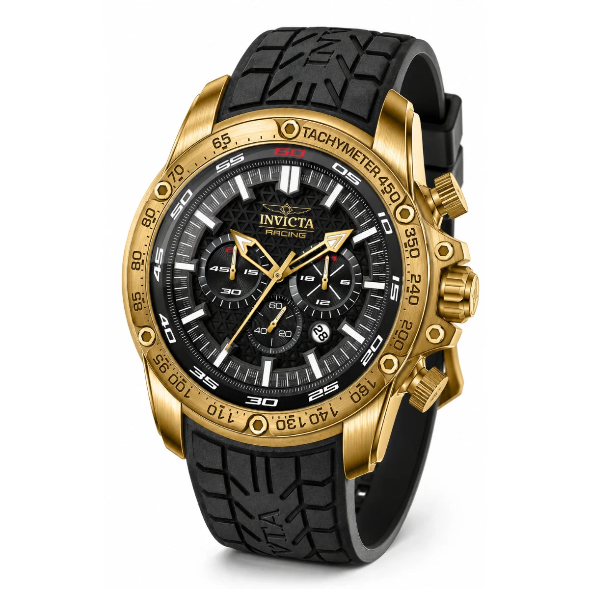 Invicta Speedway Tarmax GTR Watch - 52mm. Black (50315) 52 mm kol saati