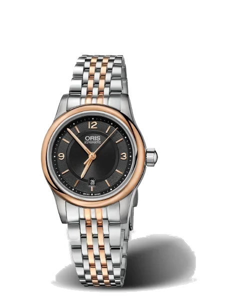 Oris Classic Date 01 561 7650 4334-07 8 14 12 28.5 mm kol saati