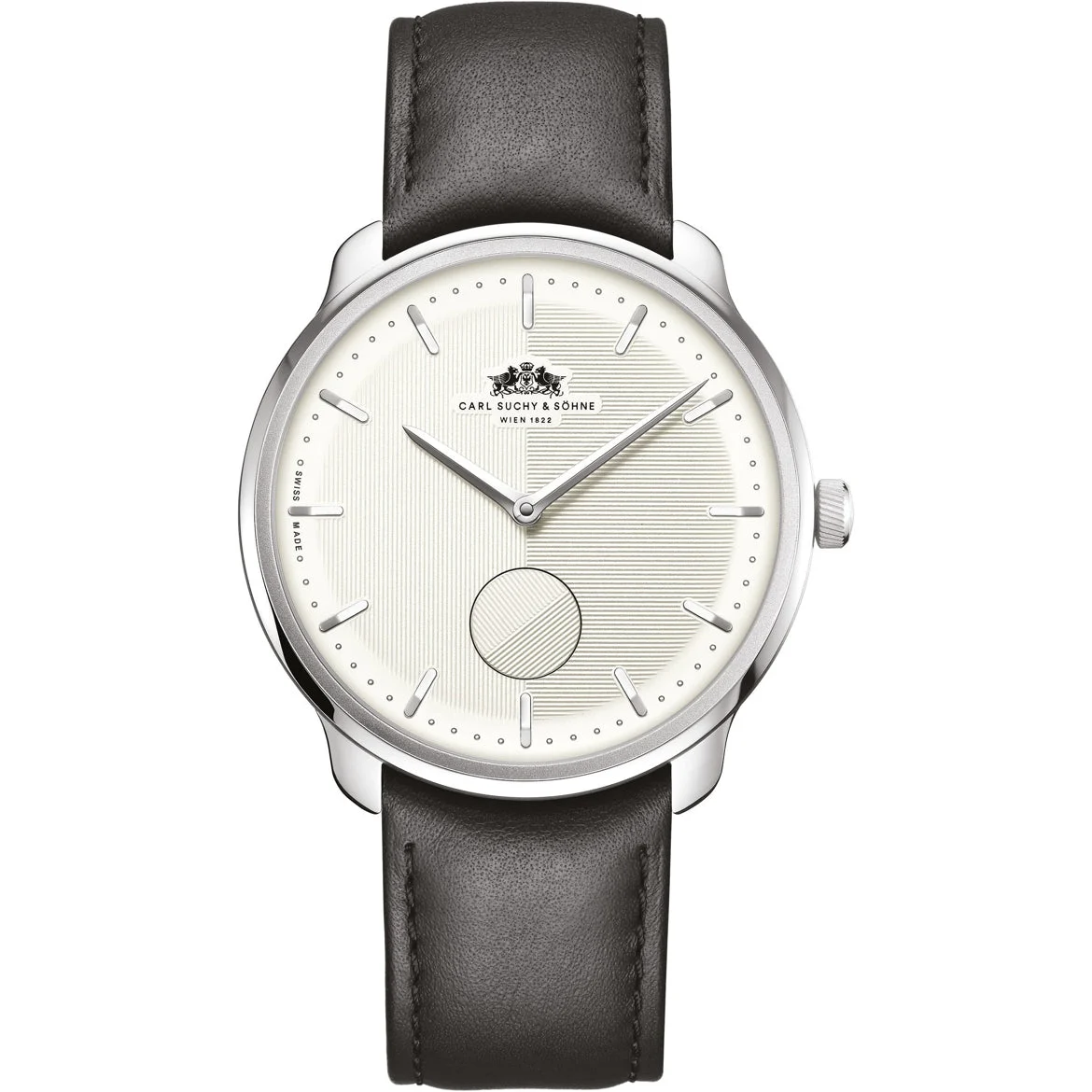 Carl Suchy & Söhne Waltz No 1 Silver waltz-n1-silver 41.5 mm kol saati
