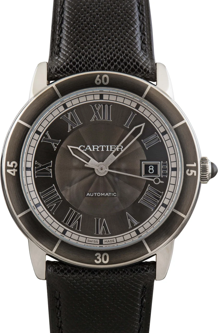 Cartier Ronde Croisiere De WSRN0003 Stainless Steel 42 mm kol saati