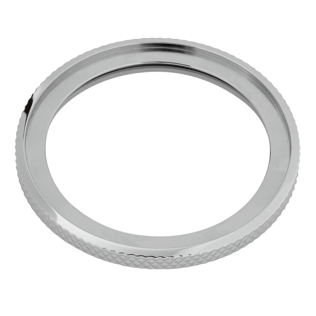 Islander Knurled Edge Stainless Steel Bezel for Seiko SKX007, SKX009, SKX173, 175, 011, A35 #B17-P kol saati
