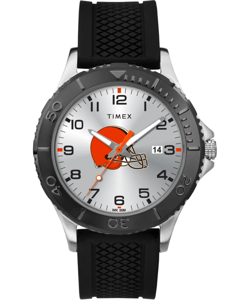 Timex Gamer Black Cleveland Browns TWZFBRWMD 42 mm kol saati