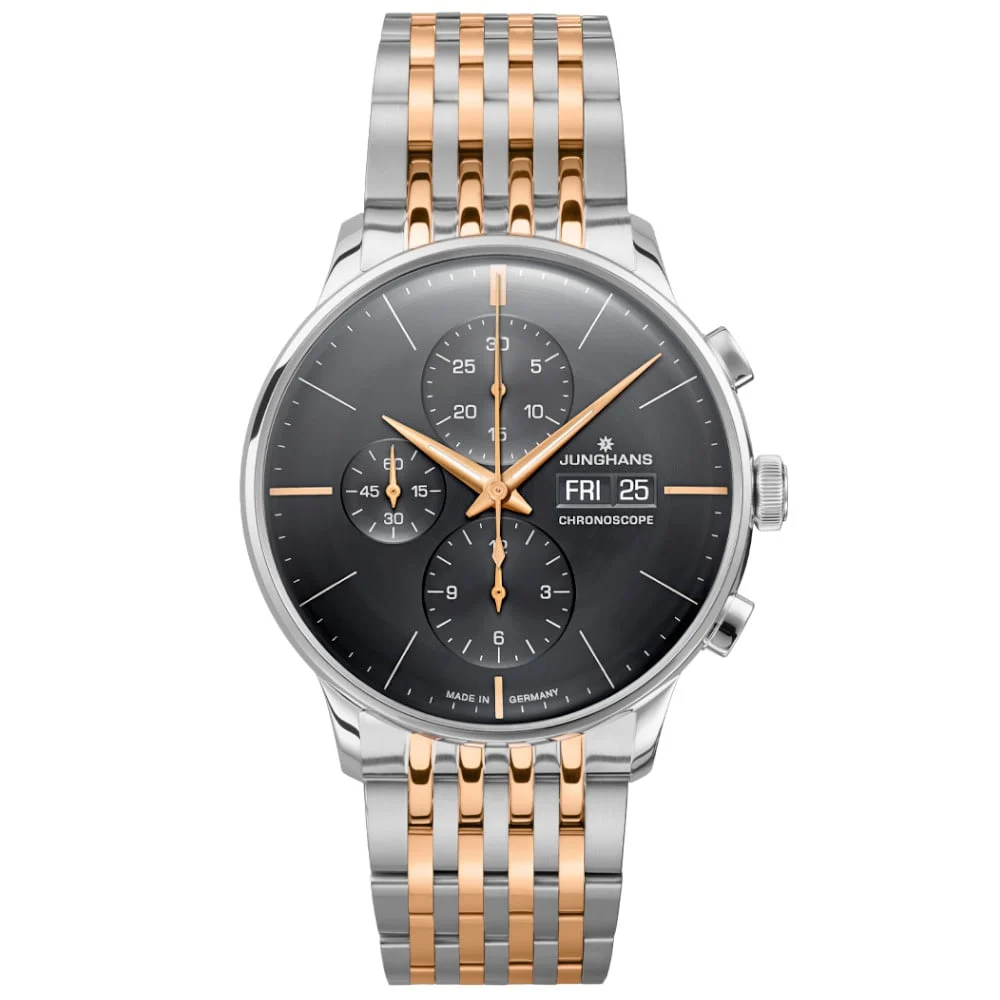 Junghans Meister Chronoscope 027/4535.47 kol saati