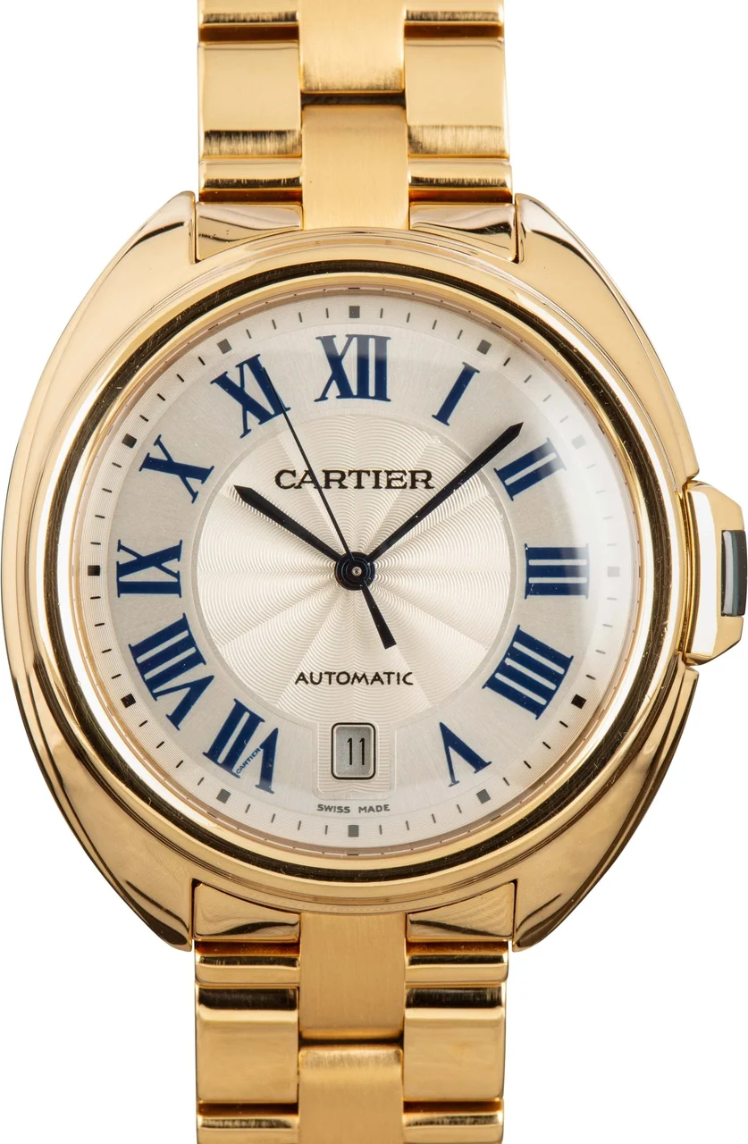 Cartier Cle De 18k Yellow Gold WGCL000G kol saati