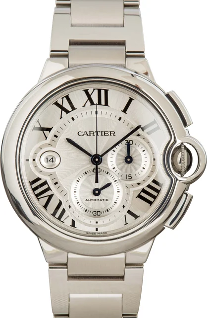 Cartier Ballon Bleu Extra-Large Stainless Steel W6920002 kol saati