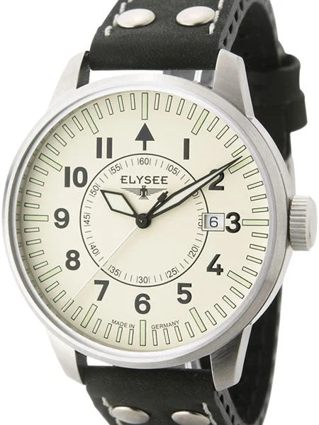 Elysee Phonix Aviator Automatic with Swiss ETA 2824-2 and 42mm Case #71007 kol saati