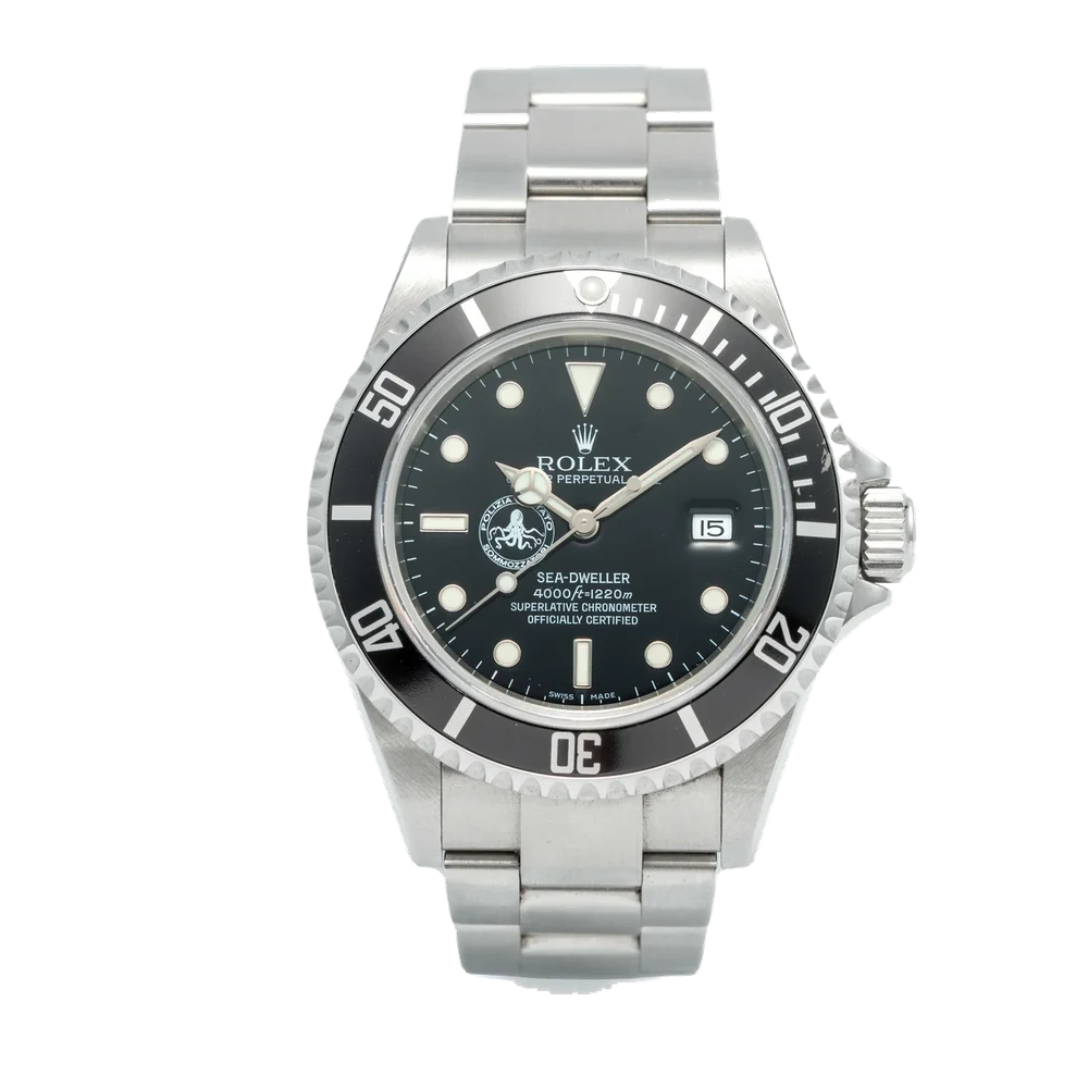 Rolex ROLEX REF. 16600T, SEA-DWELLER "POLIZIA DI STATO" STAINLESS STEEL 40 mm kol saati