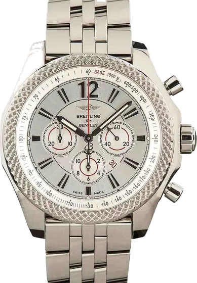 Breitling Bentley Barnato Silver Dial A41390 kol saati