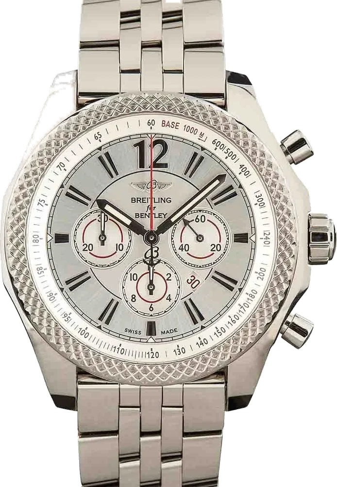 Breitling Bentley Barnato Silver Dial A41390 42 mm kol saati