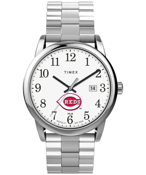 Timex Easy Reader Expansion Bracelet Cincinnati Reds TWZBREDMZ kol saati