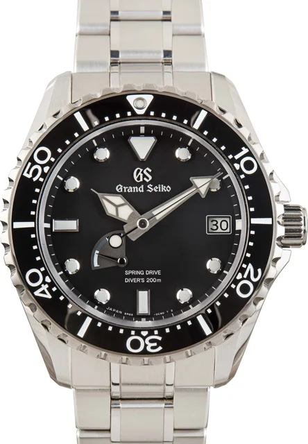 Grand Seiko Sport Collection SBGA461 Black Dial kol saati