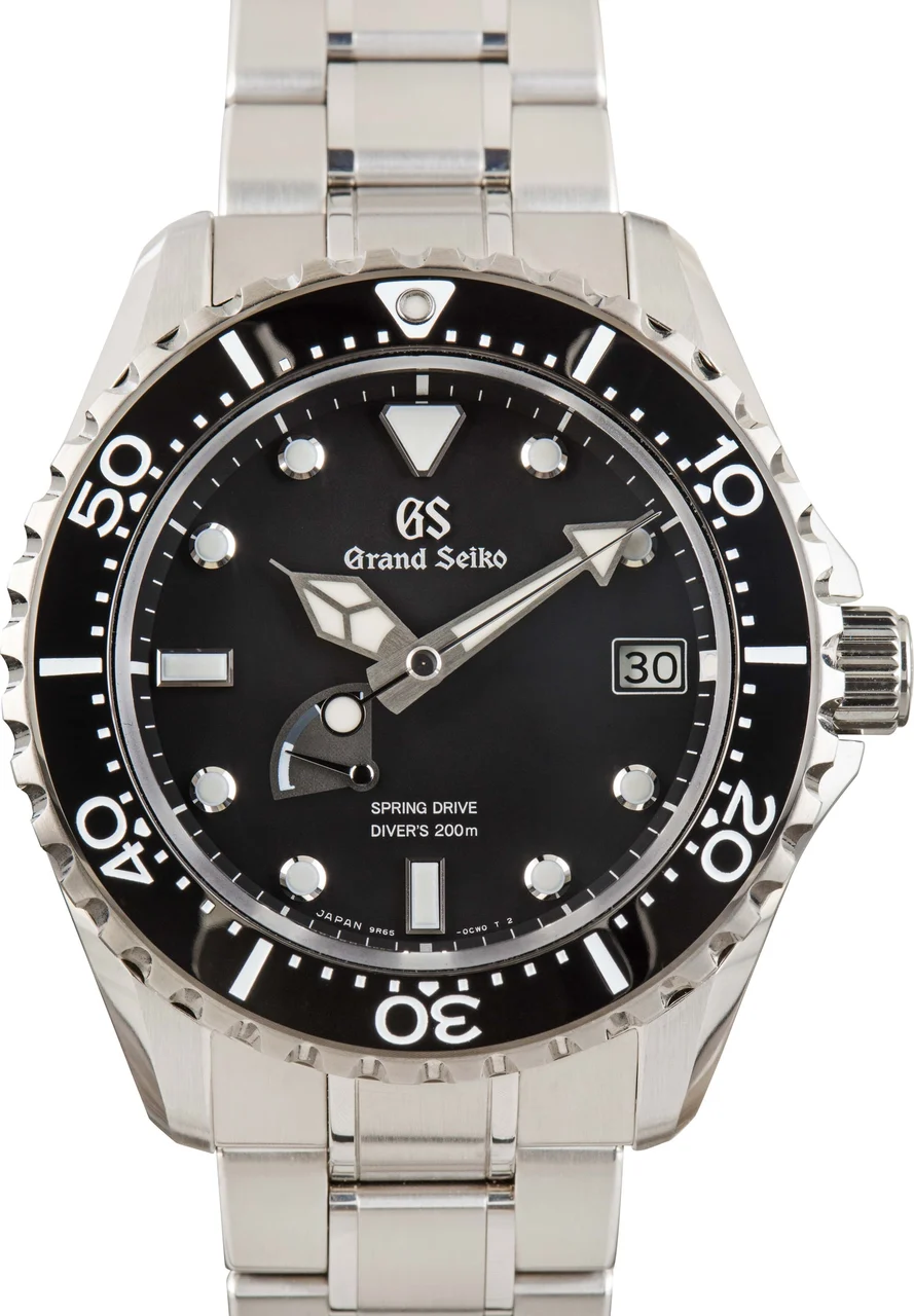 Grand Seiko Sport Collection SBGA461 Black Dial 44.2 mm kol saati