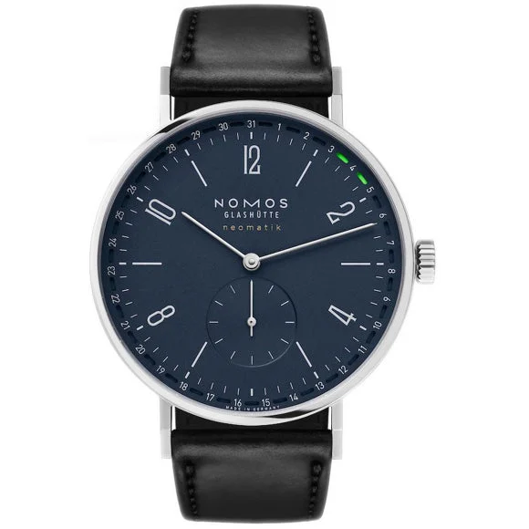NOMOS Glashütte Tangente Neomatik 41 Update Midnight Blue 182 kol saati