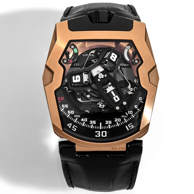 Urwerk URWERK REF. UR 210RG, LIMITED EDITION PINK GOLD kol saati