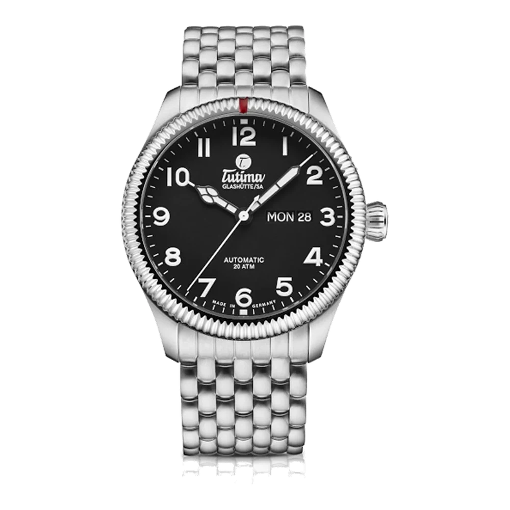 TUTIMA Grand Flieger Airport 6108-02 41 mm kol saati