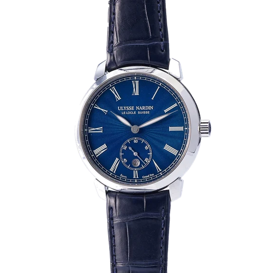 Ulysse Nardin ULYSSE NARDIN REF. 3203-136/E3, CLASSICO MANUFACTURE GRAND FEU, STEEL kol sa