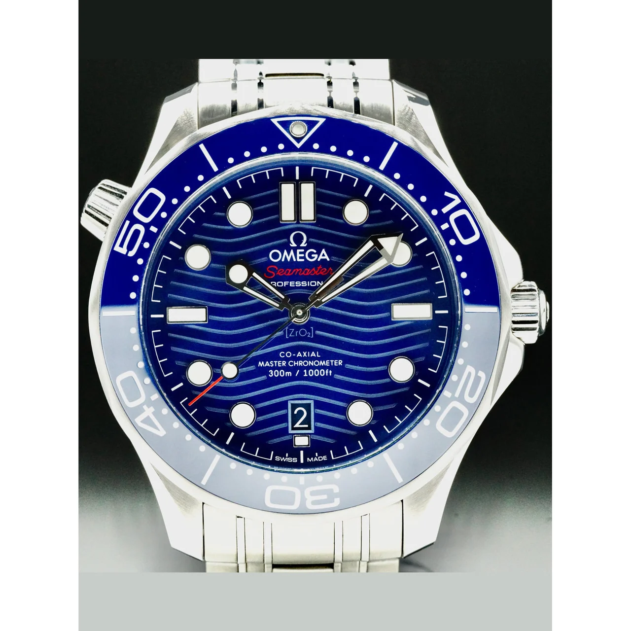 OMEGA Seamaster Diver 300M Co-Axial Master Chronometer on Bracelet 210000058992 42 mm kol saati
