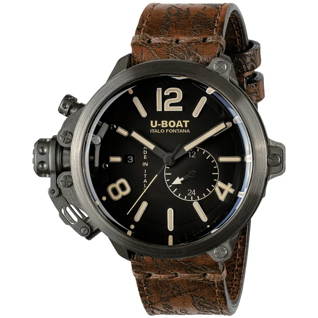 U-Boat Capsule 50mm Titanium BK BE 8805 kol saati