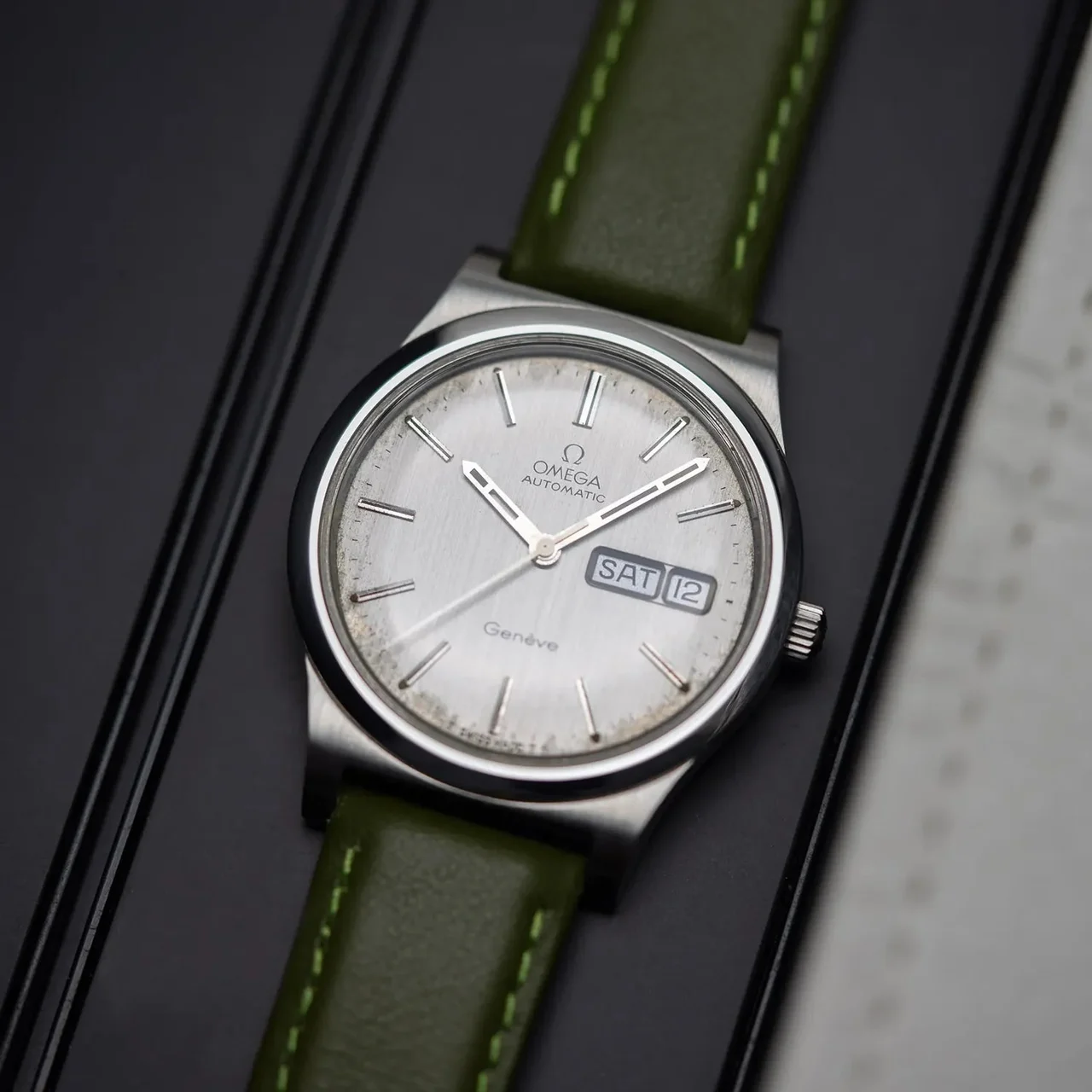 OMEGA Geneve, Ref. 166.0168, Cal. 1022, Men’s Automatic Vintage Wa 37 mm kol saati