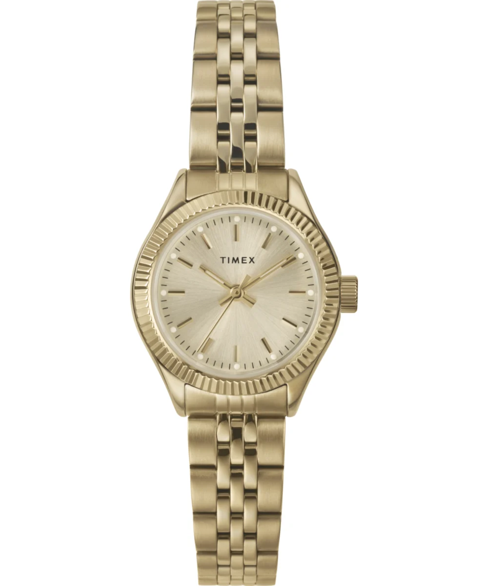 Timex Legacy Mini 25mm Stainless Steel Bracelet Watch TW2W91000VQ kol saati