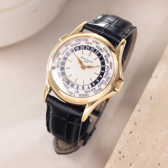 Patek Philippe World Time w-2996 kol saati