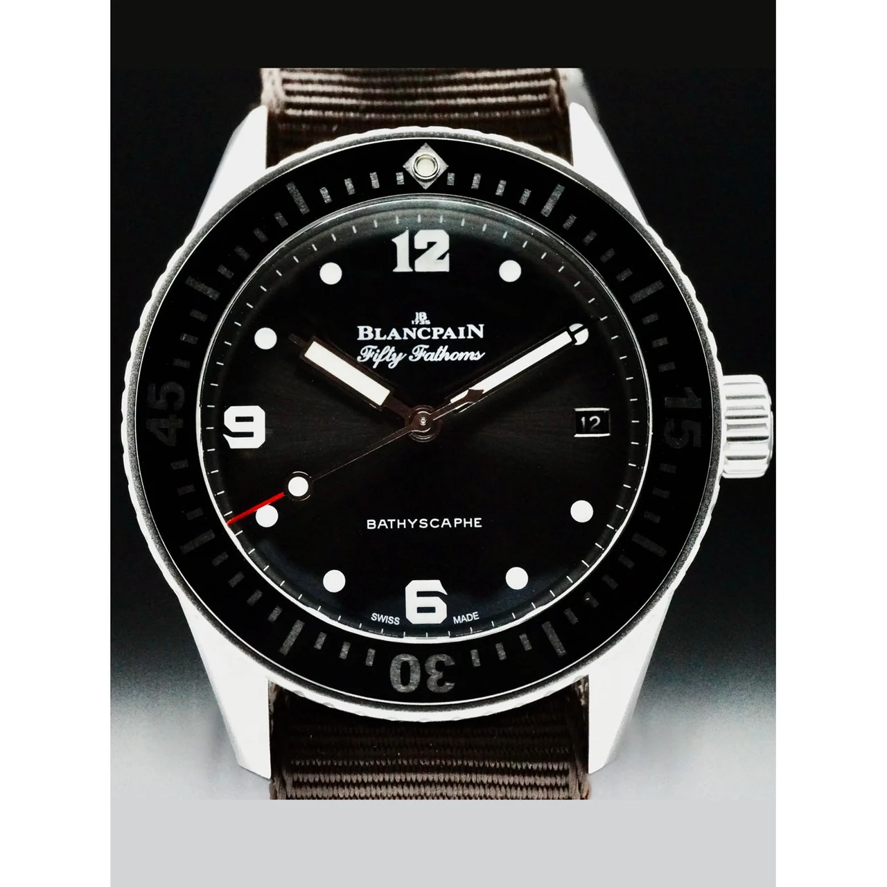Blancpain Fifty Fathoms Revolution 5100-1110-NAM Limited Edition 38mm 210000069880 38 mm kol saati