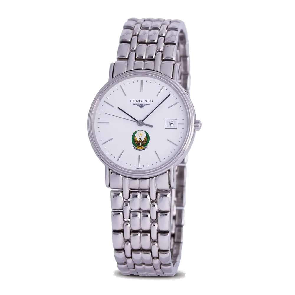 Longines LONGINES, REF L4.720.4, PRESENCE, UAE ARMED FORCES, STEEL 33 mm kol saati