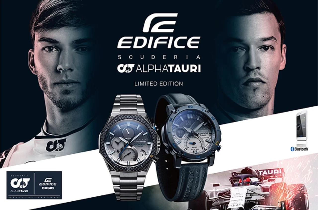 Casio Edifice Akilli Telefon Bağlantili ECB-20AT-2ADR 46 mm kol saati