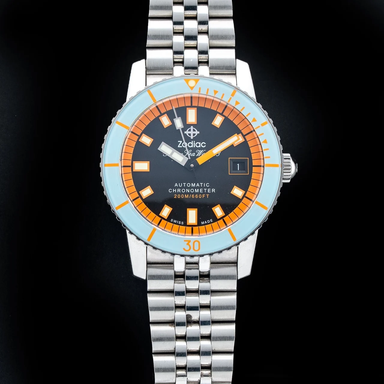 Zodiac Super Sea Wolf 53 Compression 210009N34843 40 mm kol saati