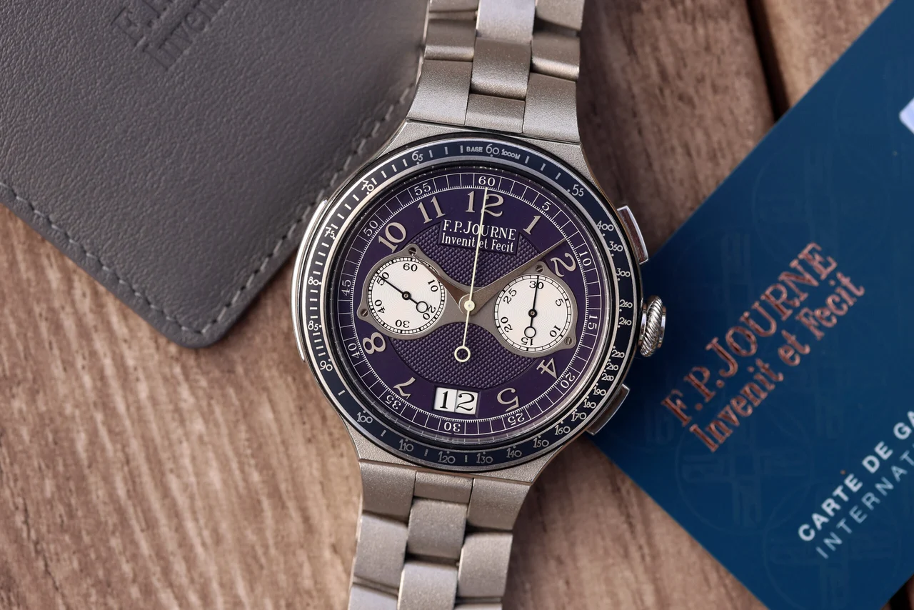 F.P. Journe Chronographe Rattrapante ref. CM “Platinum” 44 mm kol saati