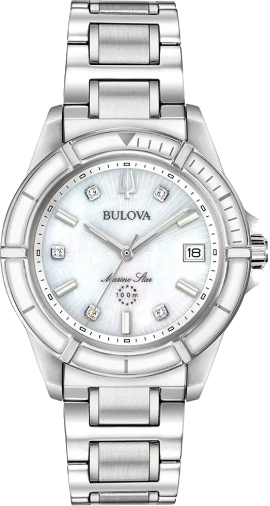 Bulova Marine Star Diamond 96P201 34 mm kol saati