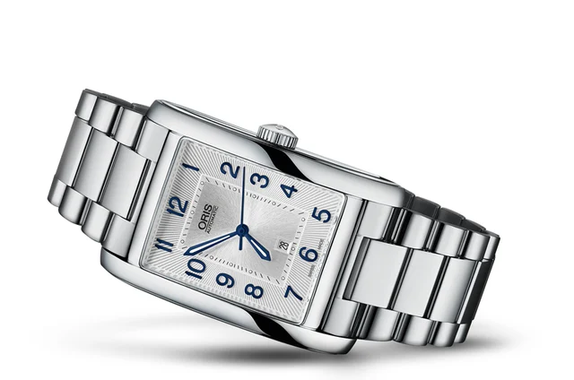 Oris Rectangular Date 01 561 7693 4031-07 8 22 20 kol saati