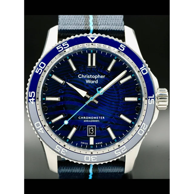 Christopher Ward #Tide C60-42ADC3-S0BB1-B0 210000029672 kol saati