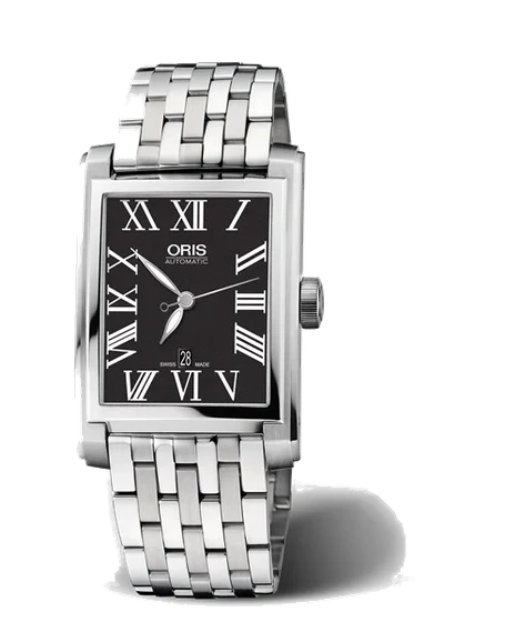 Oris Rectangular Date 01 561 7657 4074-07 8 21 82 kol saati