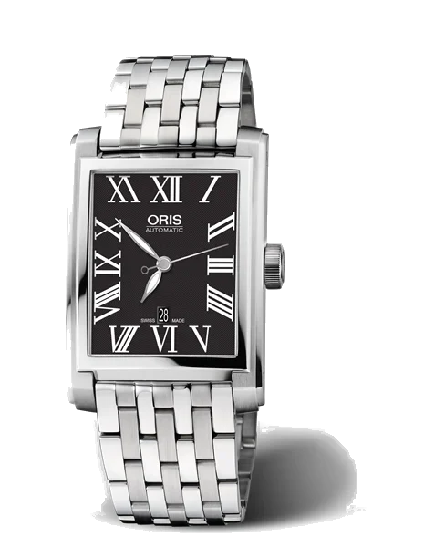 Oris Rectangular Date 01 561 7657 4074-07 8 21 82 30 mm kol saati