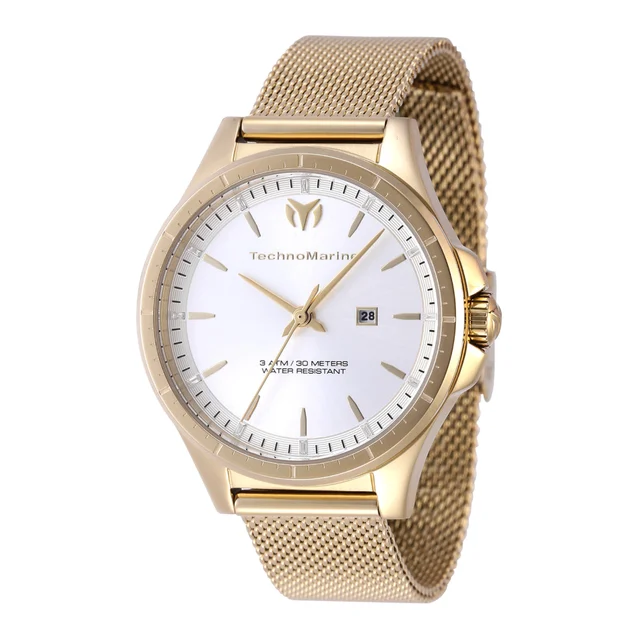 Technomarine MoonSun Watch - 36mm, Gold (TM-822036) kol saati