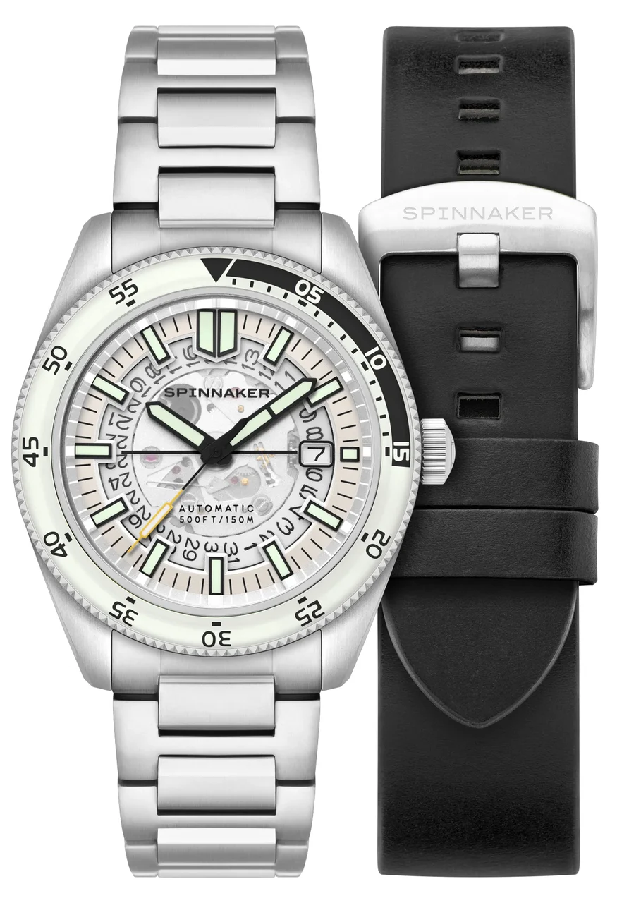 Spinnaker Fleuss SPI233 43 mm kol saati