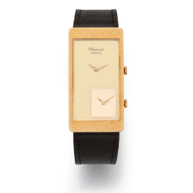 Chopard for Kutchinsky Ref. 5093/1, two-time zone; 18K yellow gold kol saati