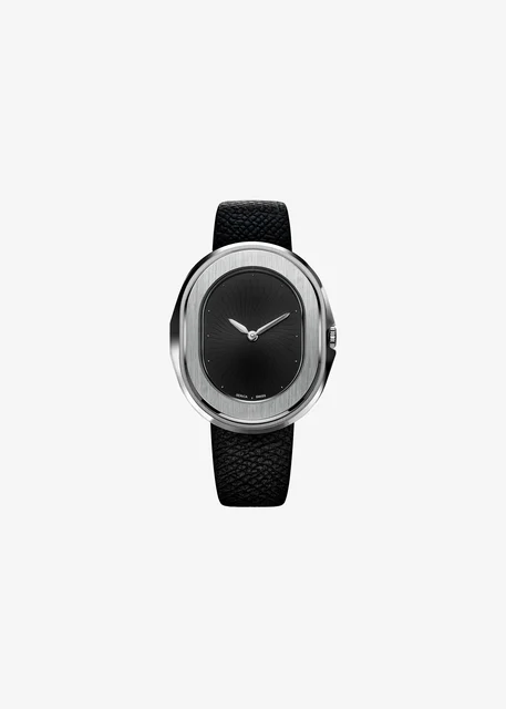 Serica Watches Parade - Réf. 1174-2 1174-BLACK-STD kol saati