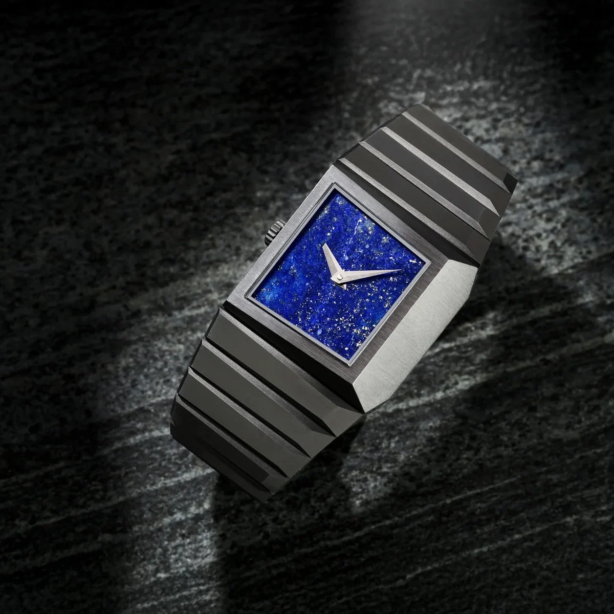 Toledano & Chan Lapis Lazuli - Brutalist Architecture on Your Wrist B/1 33.5 mm kol saati