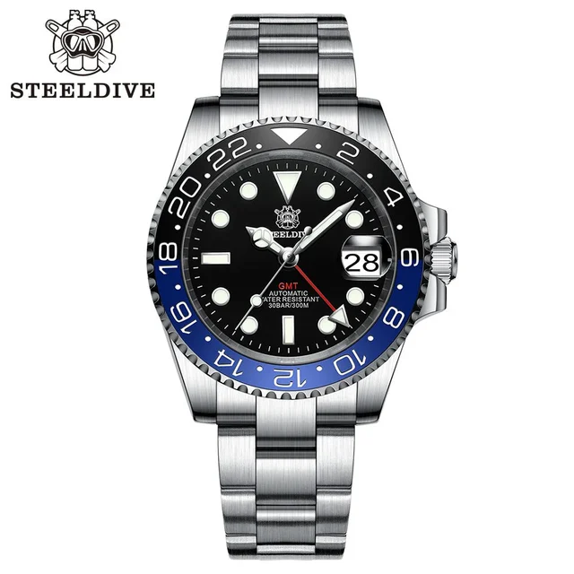 steeldive Gmt WBST1137S kol saati
