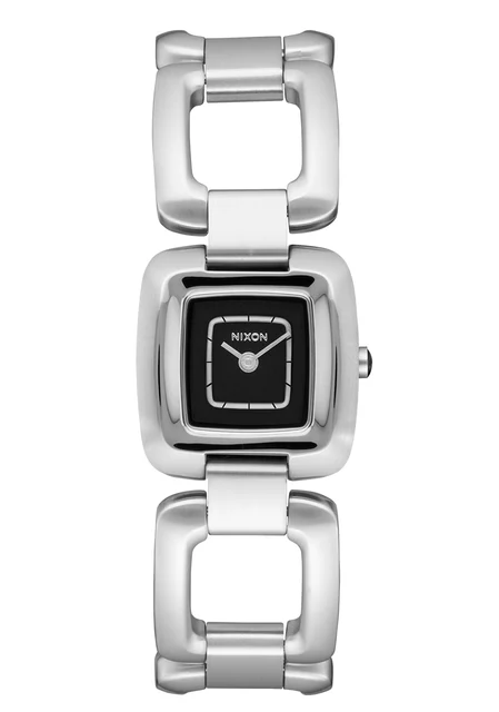Nixon US Sisi - All Silver / Black A248-2871-00 kol saati