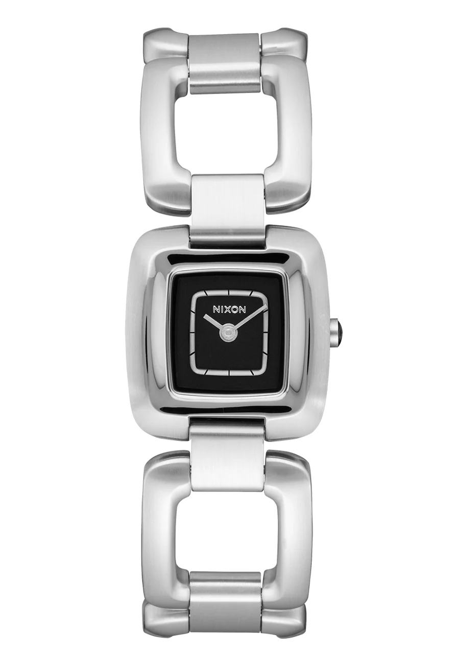 Nixon US Sisi - All Silver / Black A248-2871-00 kol saati