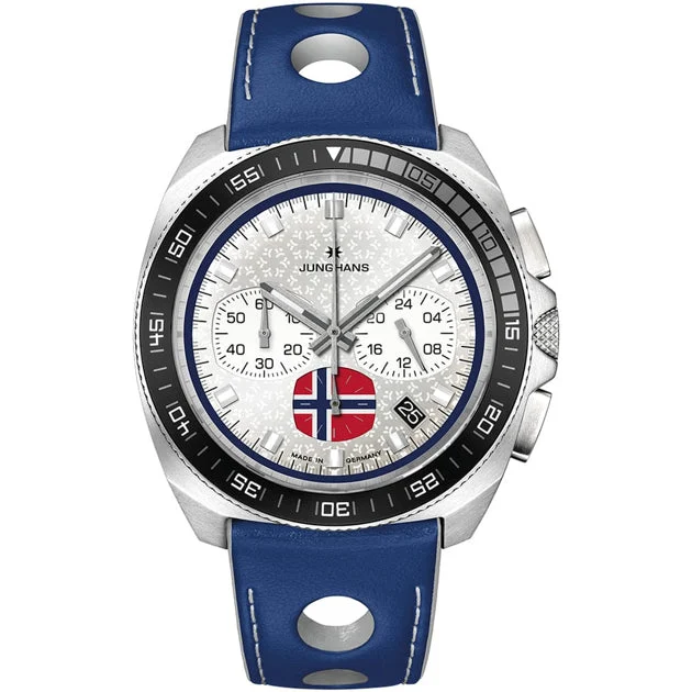Junghans Chronoscope FIS Edition Trondheim 041/4563.00 kol saati