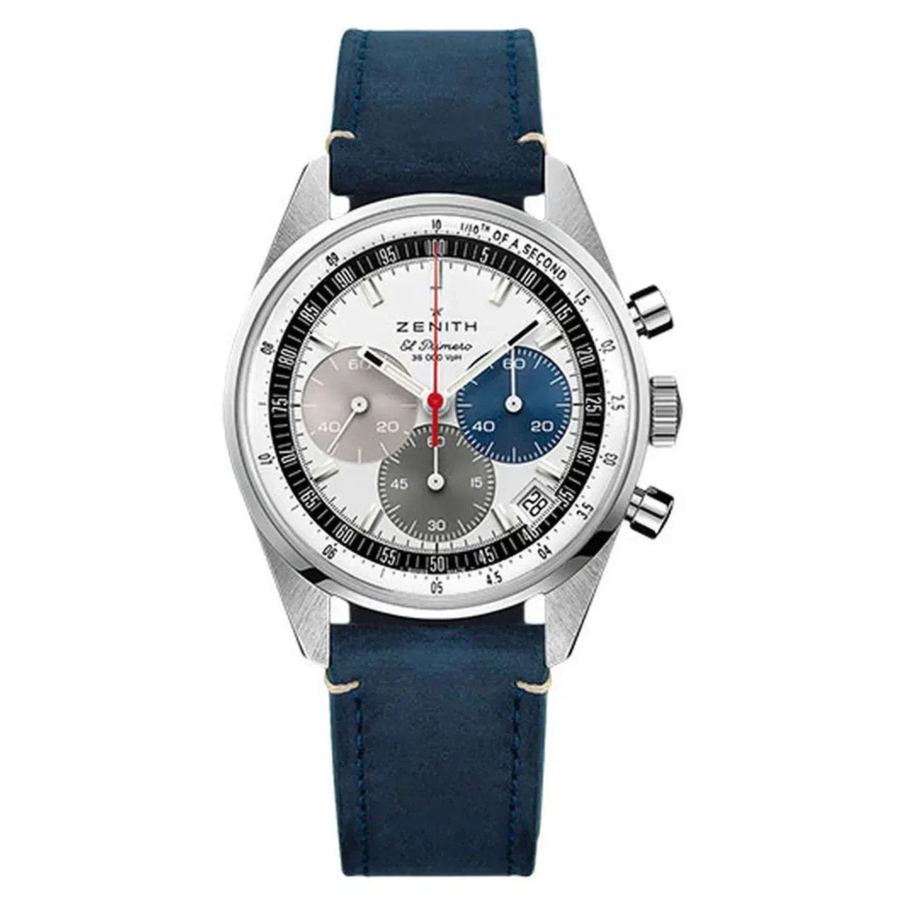 Zenith Primero 03.3200.3600/69.C902 38MM White Dial Steel Zenith El Primero 03.3200.3600/69.C902 38MM White Dial Steel 38 mm kol saati