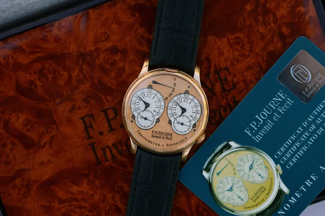 F.P. Journe Chronometre Resonance ref. R “Brass, Pink/Pink F.P. Journe Chronometre Resonan